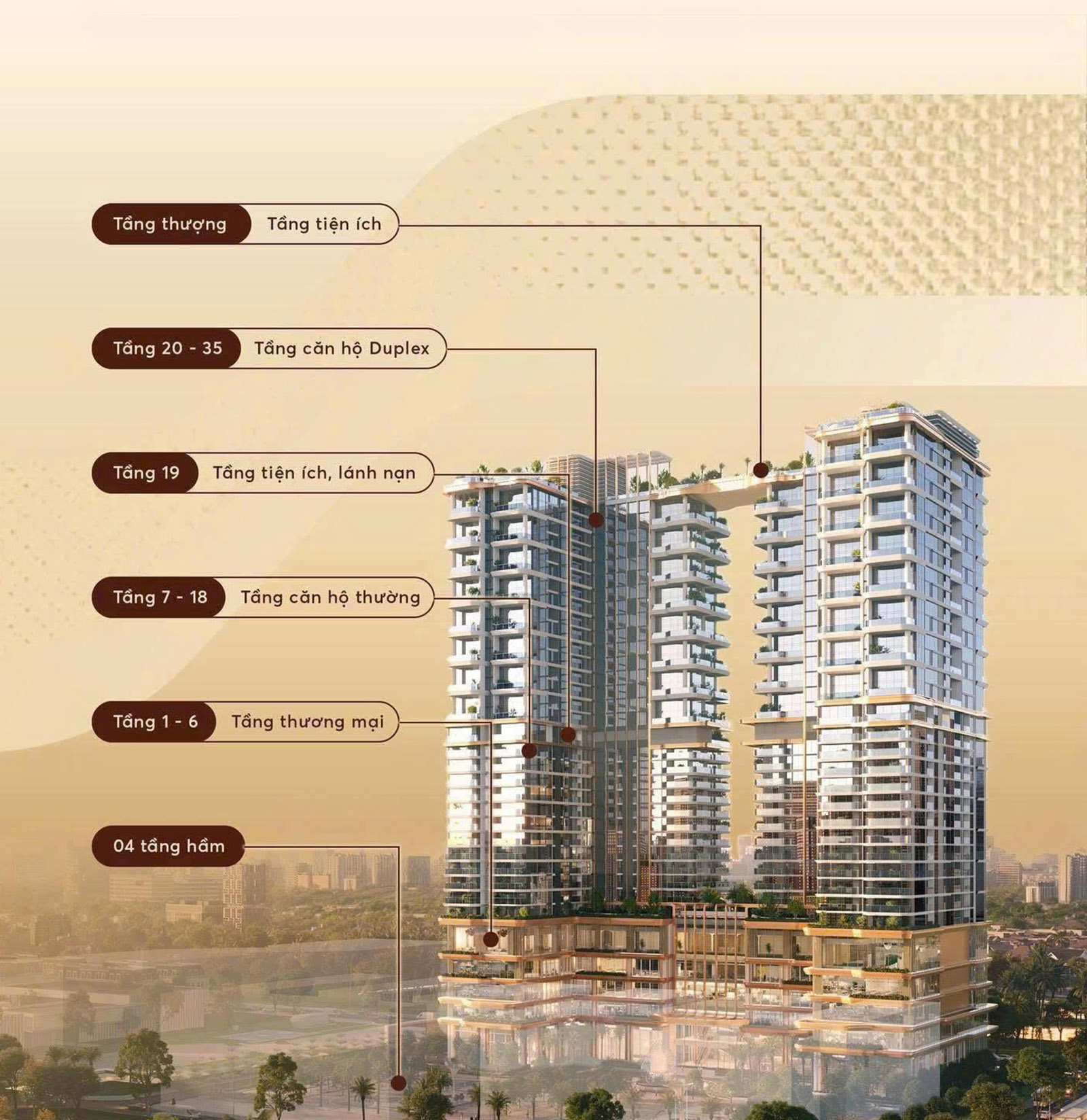 Mặt bằng phân khu Rivea Hà Nội