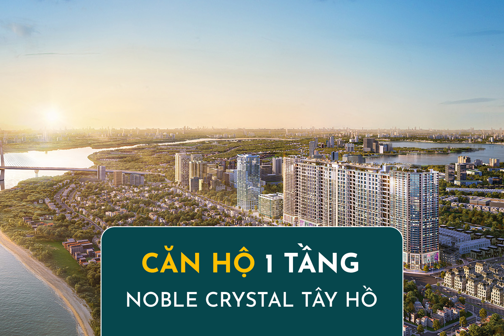 Căn Hộ 1 Tầng Noble Crystal Tây Hồ
