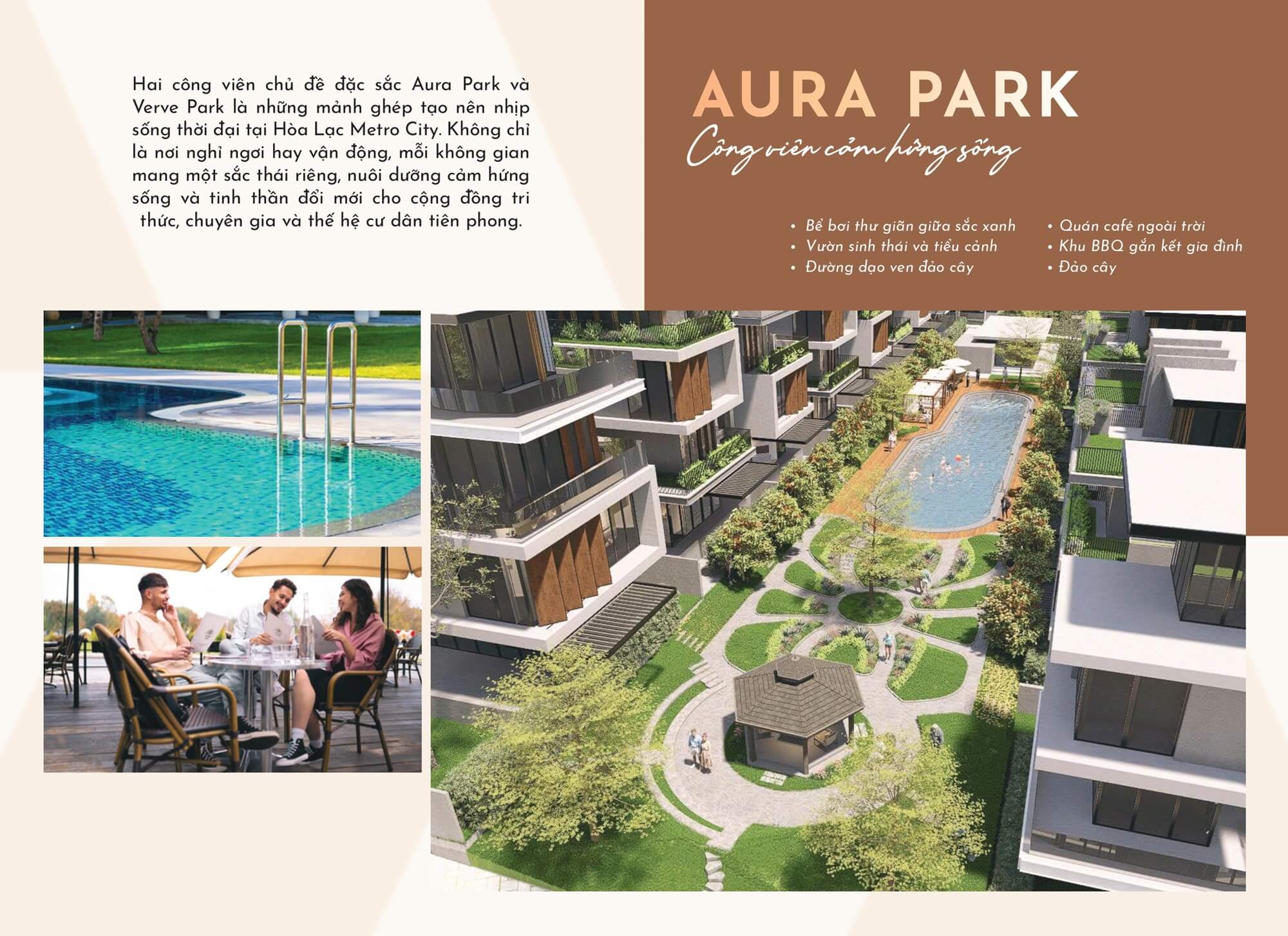 Công viên Verve Park Hòa Lạc Metro City