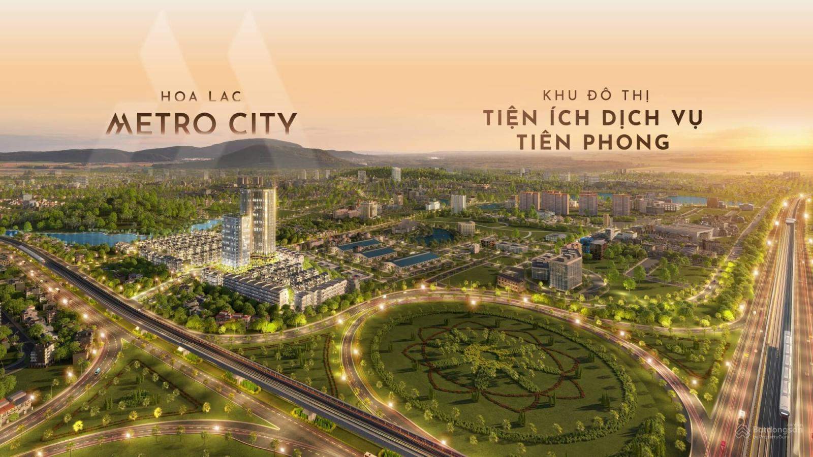 Tổng thể Hòa Lạc Metro City