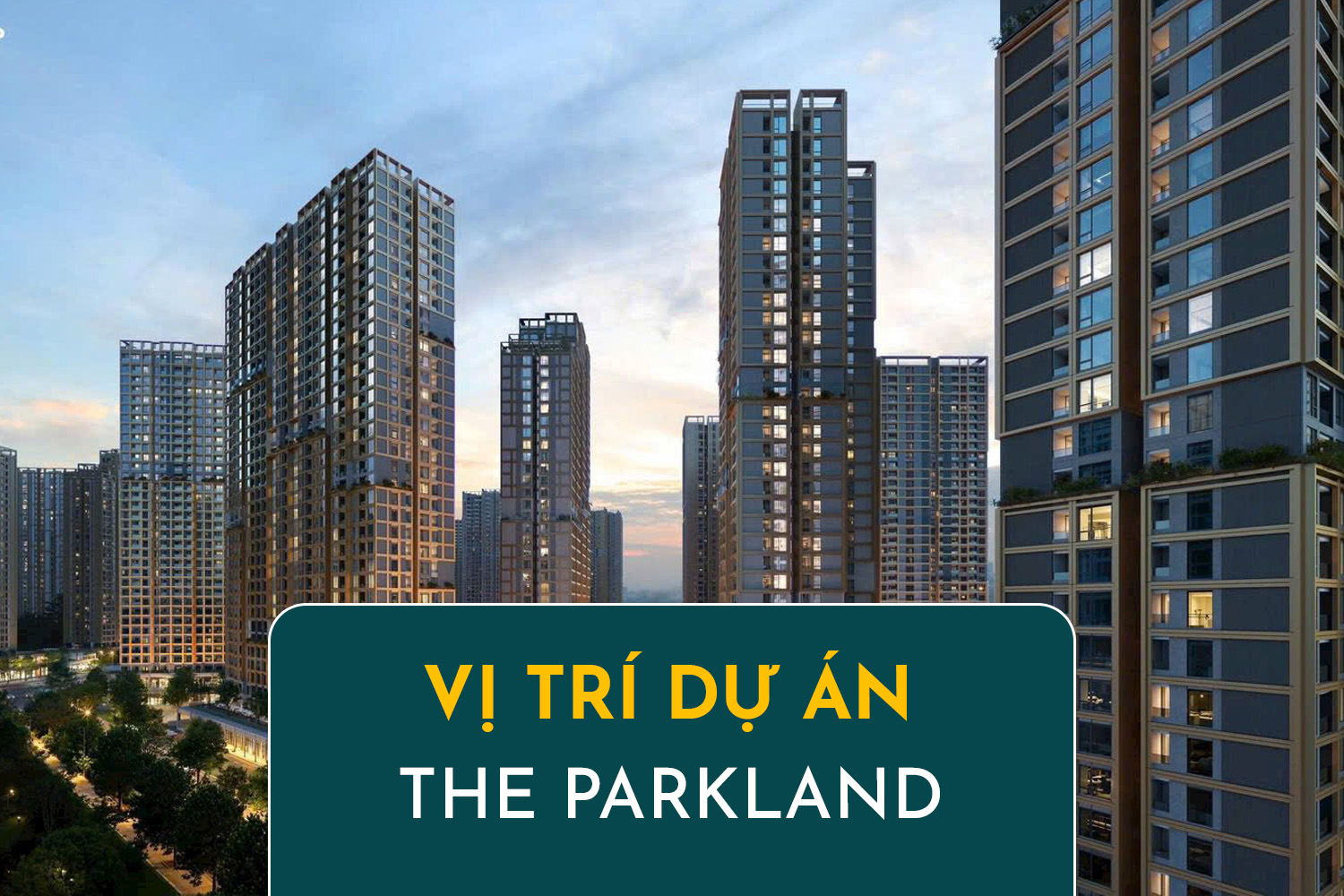 Vị trí The Parkland Imperia - Trung Tâm Ocean City